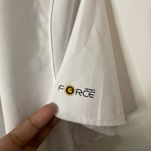 Carhartt white scrub top size Large - Picture 6 of 10